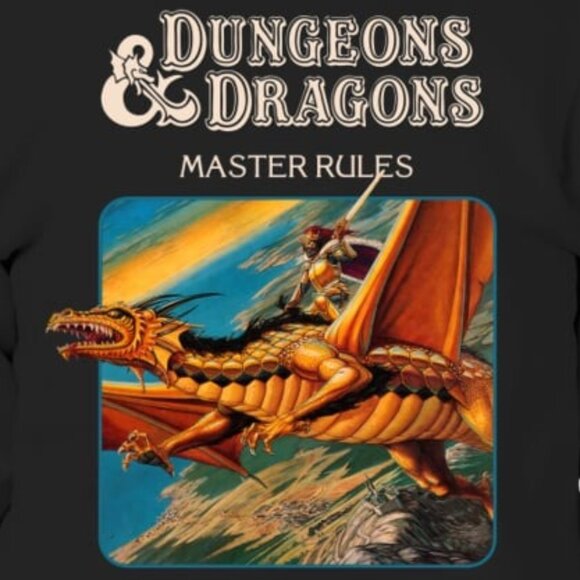 Dungeons Dragons Master Rules Sweatshirt Fantasy Gamer Crewneck Pullover 05 - Picture 2 of 5
